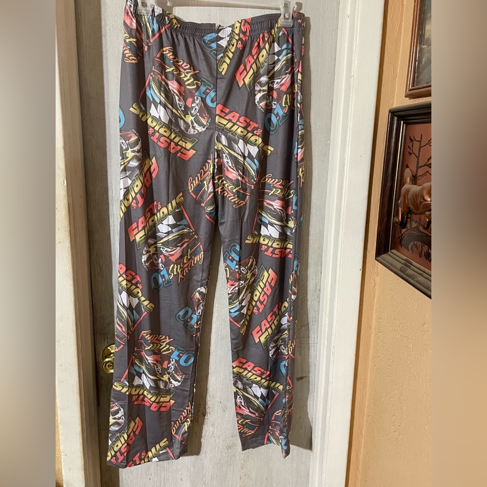 Men’s fast and furious pajamas